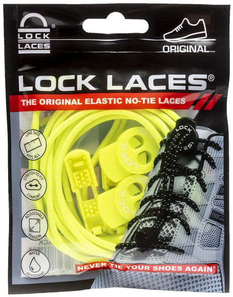 Lock Laces - The Original Elastic No-Tie Shoe Laces - Multiple Colours Available