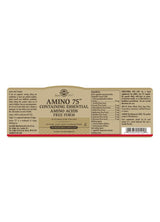 Solgar Amino 75 Essential Amino Acids - 90 Vegicaps