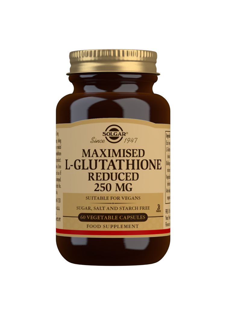 Solgar Maximised L-Glutathione Reduced 250 mg - 60 Vegicaps