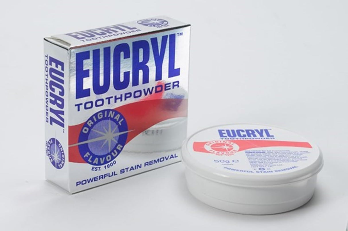 Eucryl Original Flavour Toothpowder 50g - Pack of 12