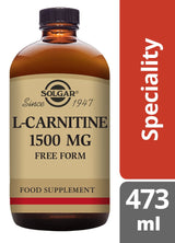 Solgar L-Carnitine 1500 mg Liquid - 473 ml