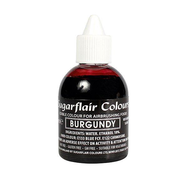 Sugarflair Airbrush Colours 60ml - Burgundy