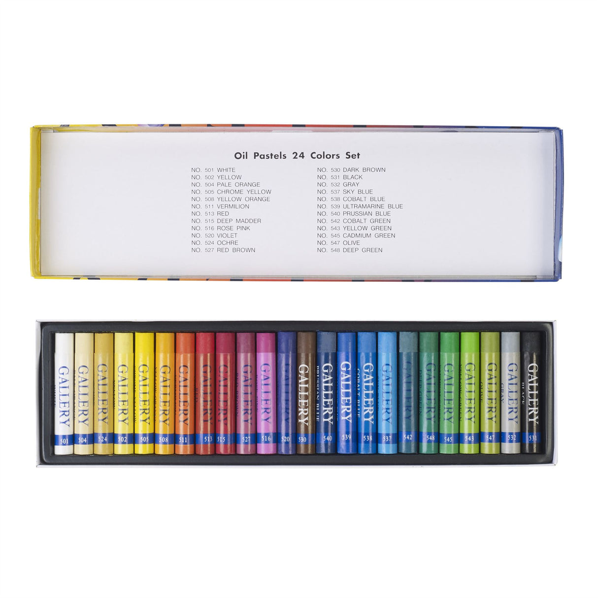 Inscribe Mungyo Artist's Oil Pastel Box Set - 12, 24 or 48 Colours