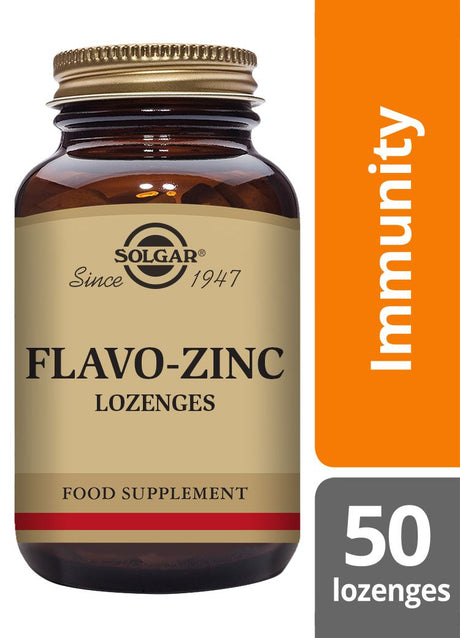 Solgar Flavo Zinc Lozenges - 50 Lozenges