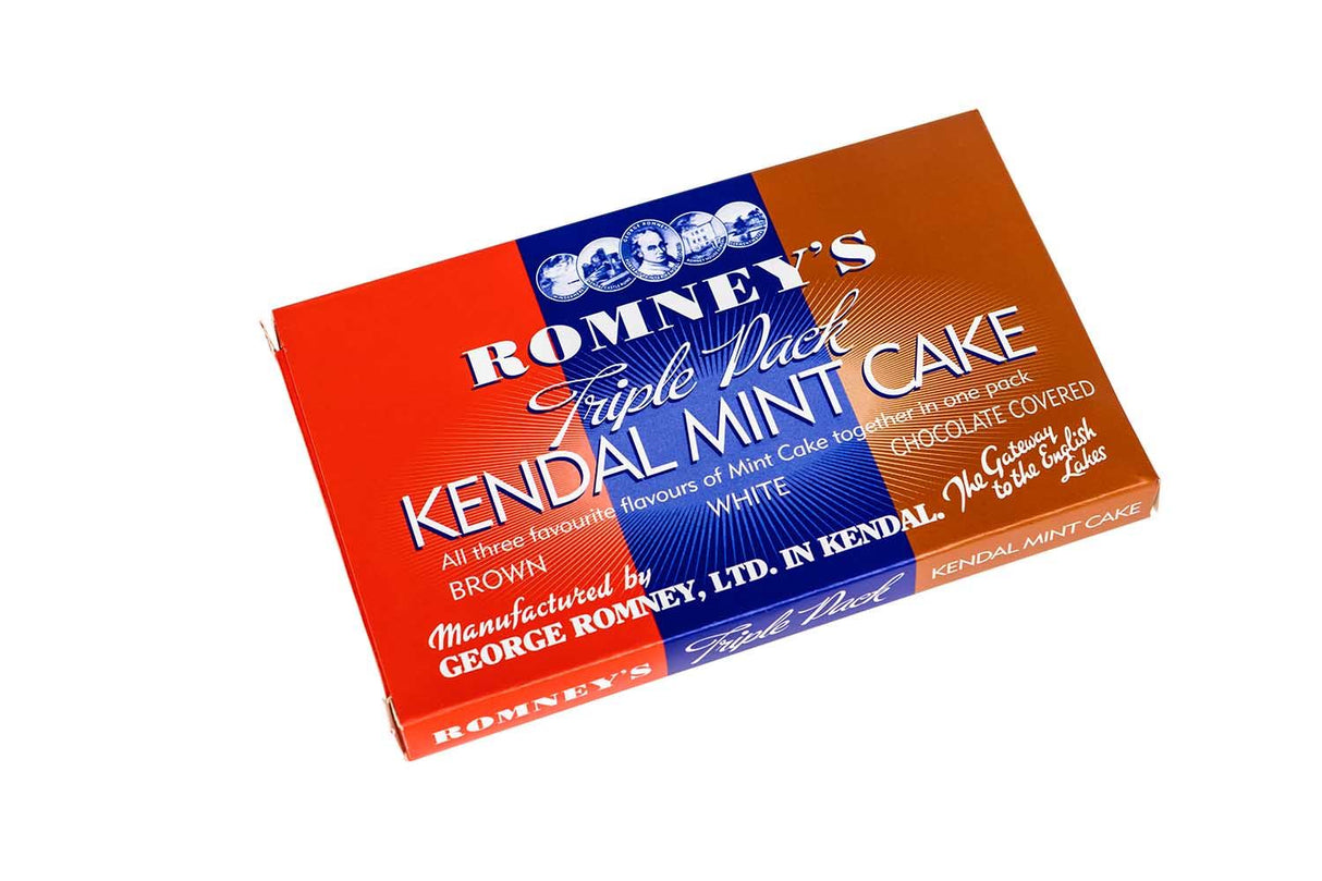 Romney's Kendal Mint Cake Bar - Triple Selection Box 227g