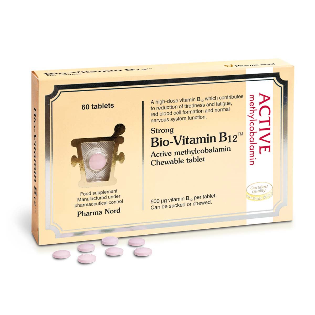 Pharma Nord Bio-Vitamin B12 - 60 Lozenges