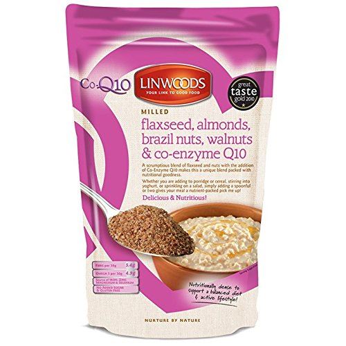 Linwoods Milled Flaxseed, Almonds, Brazil Nuts, Walnuts and Co-q10 360g