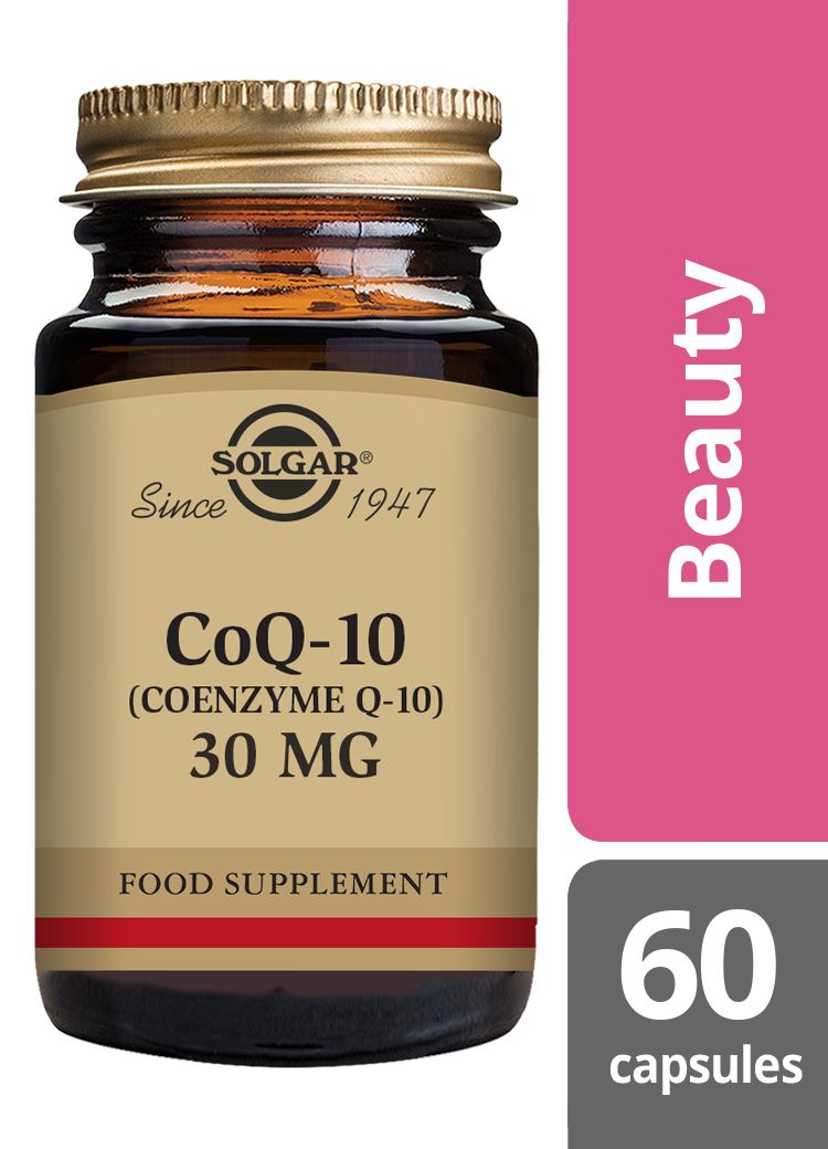 Solgar CoQ-10 (Coenzyme Q-10) 30 mg - 60 Vegicaps