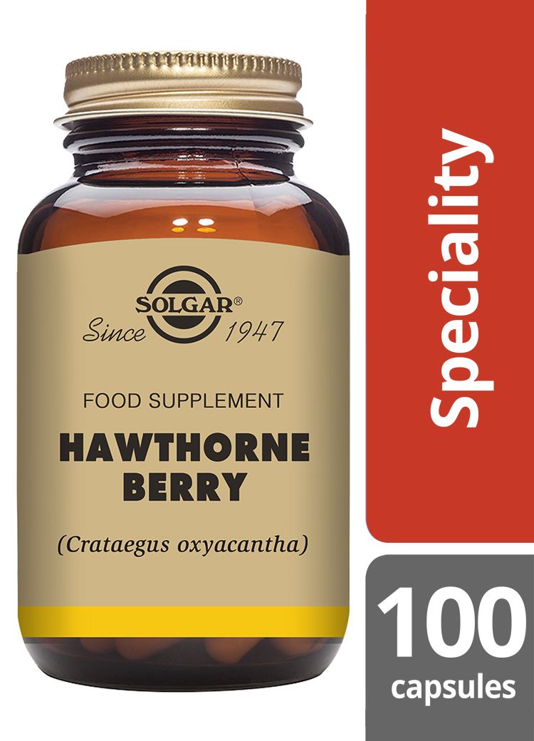 Solgar Hawthorne Berry - 100 Vegicaps