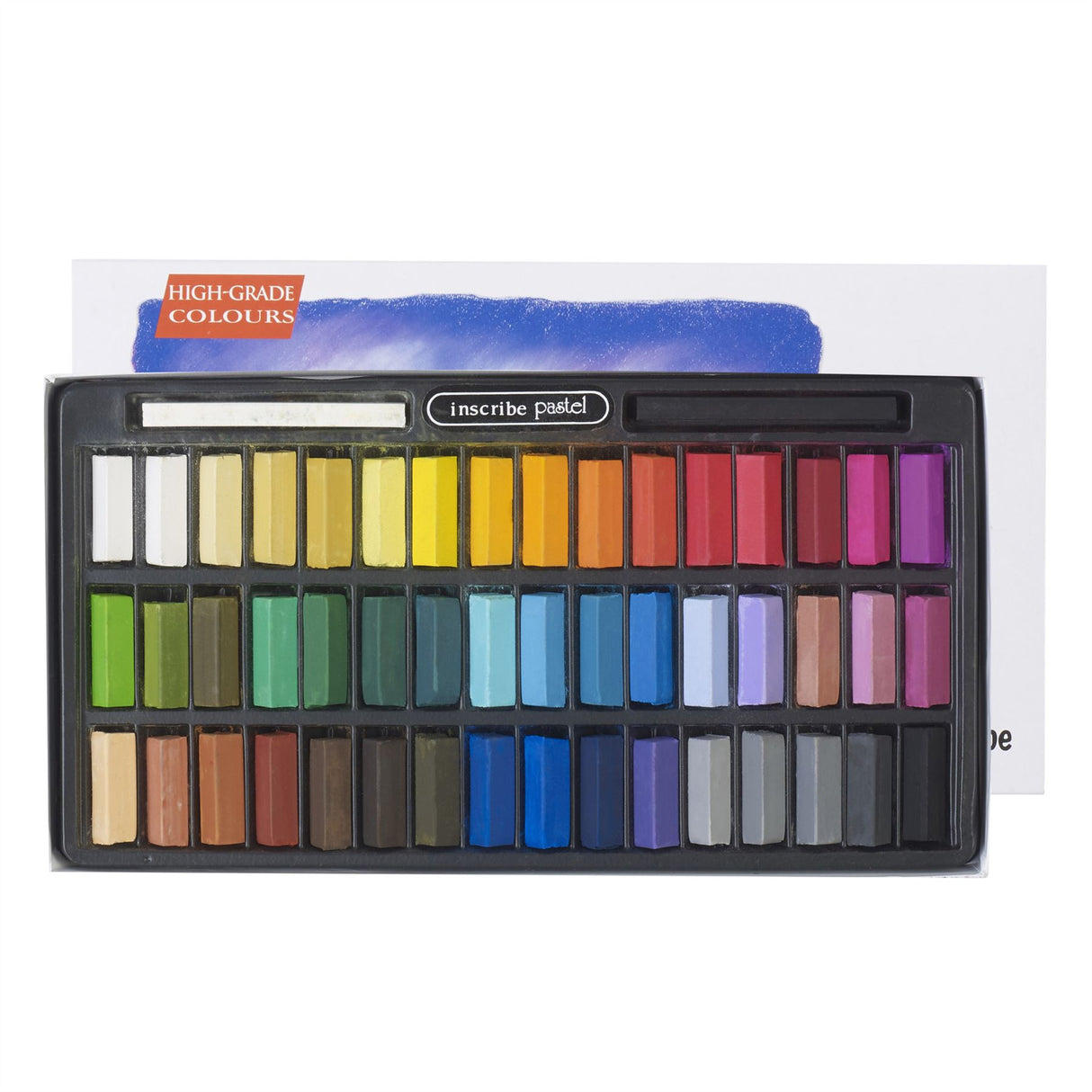 Inscribe Mungyo Artist's Soft Pastels Box Set - 12, 24, 32, 48 or 64 Colours