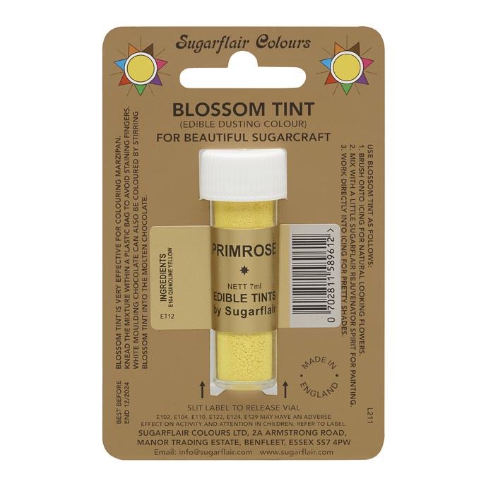 Sugarflair BLOSSOM TINT Edible Food Colour Powder - 7ml