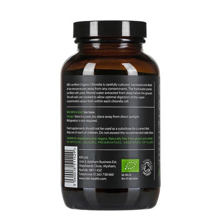 Kiki Health Organic Premium Chlorella Powder - 200g