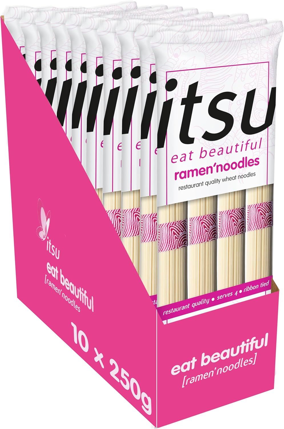 Itsu Ramen Noodles Multipack 250g - Pack of 10