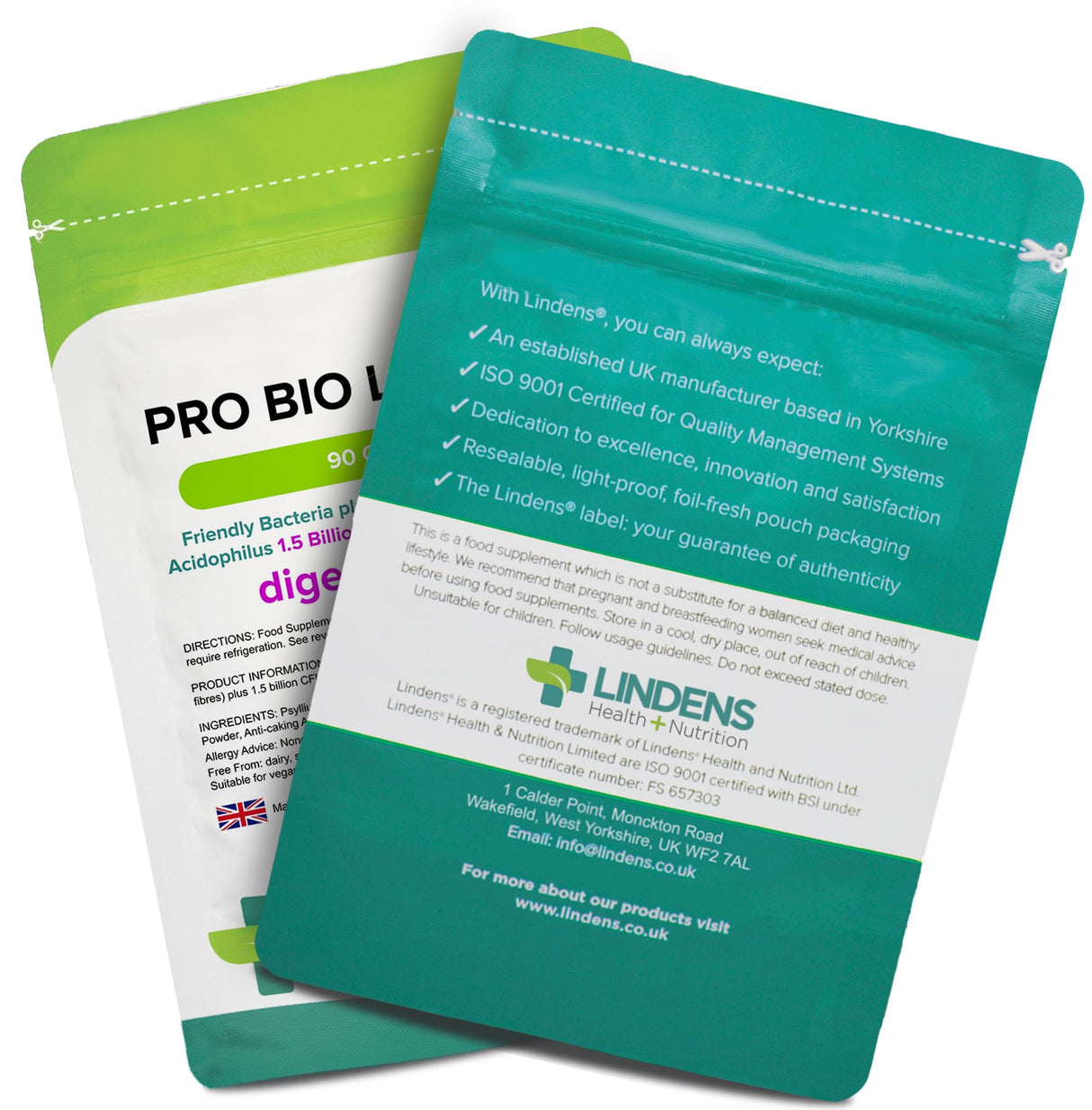 Lindens Pro Bio Live Plus - 90 Capsules