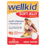 Vitabiotics Wellkid Soft Jelly Strawberry - 30 Pastilles