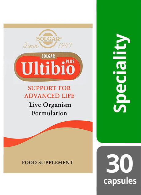 Solgar Ultibio Plus - 30 Vegicaps