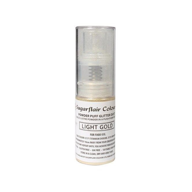 Sugarflair Powder Puff Glitter Dust Spray - 10g All Shades