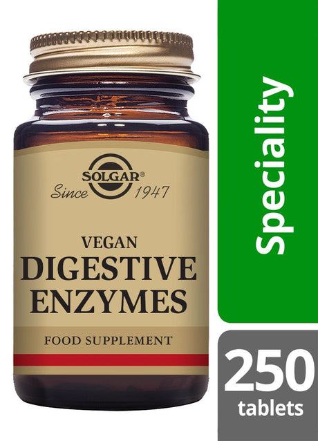 Solgar Vegan Digestive Enzymes - 250 Tablets