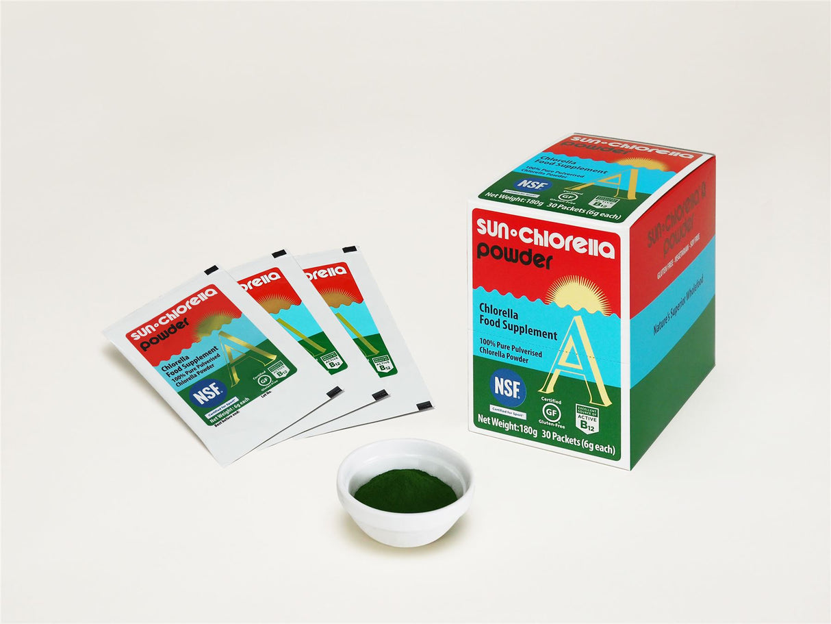 Sun Chlorella A Powder - 30 x 6g Packets