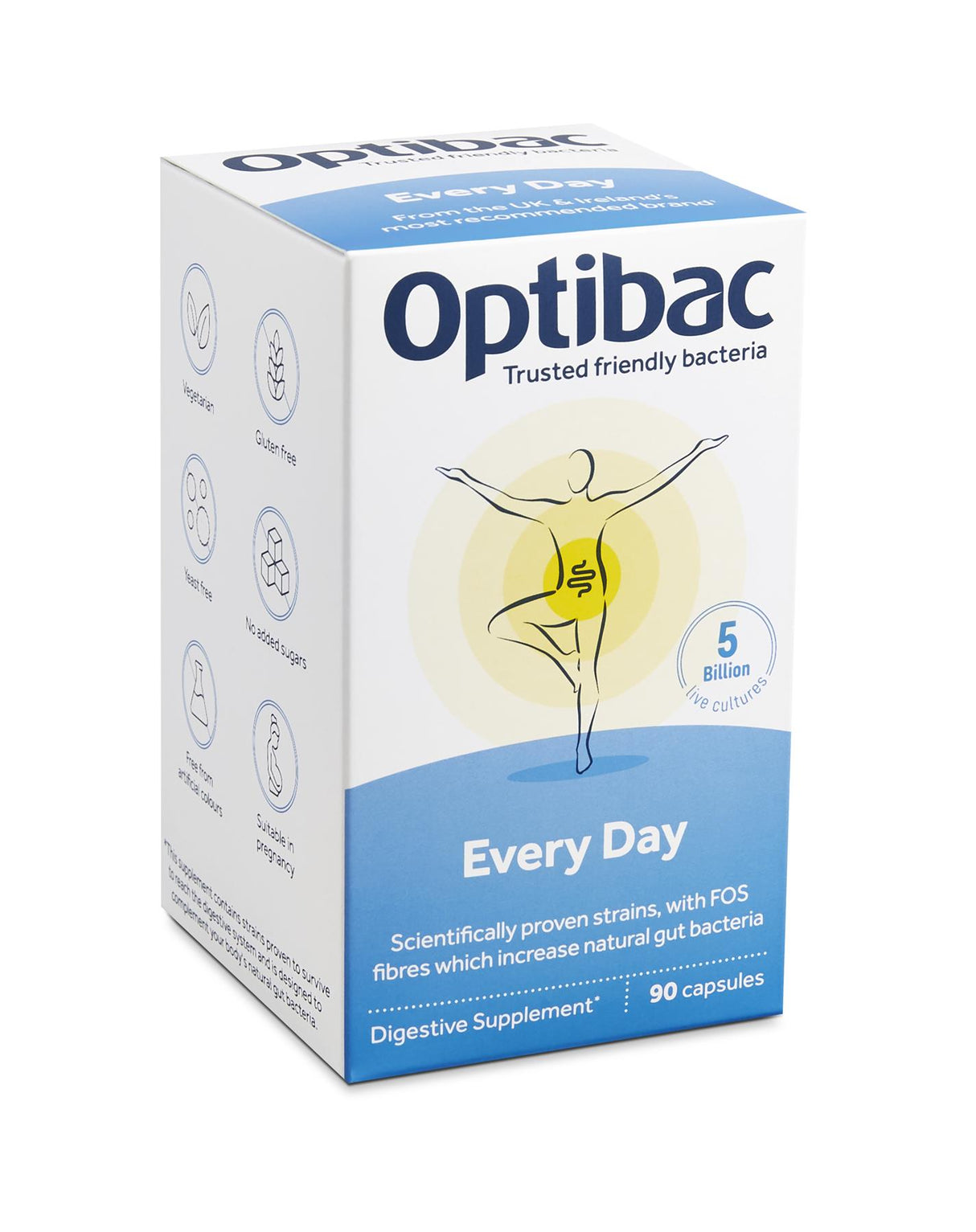 OptiBac Probiotics For Every Day 30 - 90 Capsules