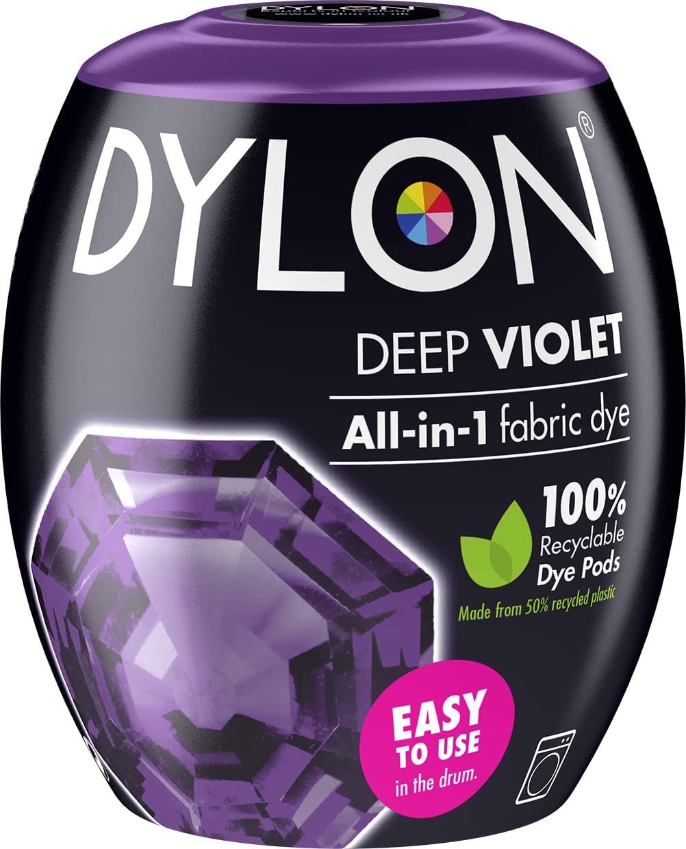 Dylon Machine / Hand Wash Fabric & Clothes Dye - 50g Sachets and 350g Pods Available - All Shades