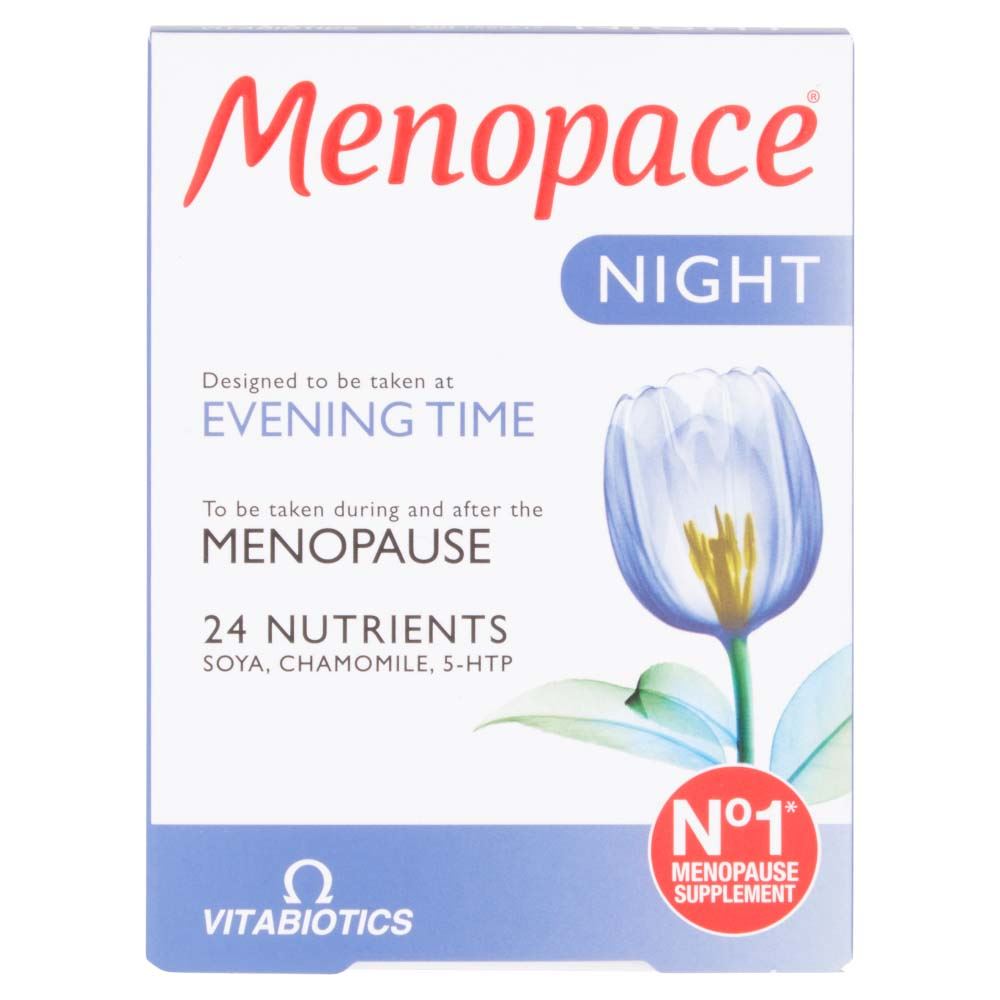 Vitabiotics Menopace Night - 30 Tablets