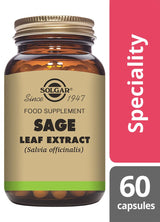 Solgar Sage Leaf Extract - 60 Vegicaps