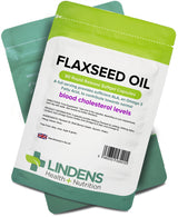 Lindens Flaxseed Oil 1000mg - 90 Capsules