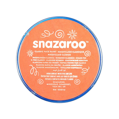 Snazaroo Face Paint & Body Make Up, Classic, Metallic & Sparkle Colours Fancy Dress 18ml