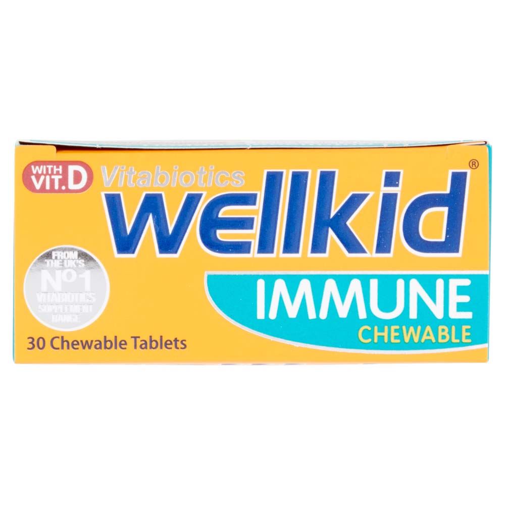 Vitabiotics WellKid Immune Chewable - 30 Tablets