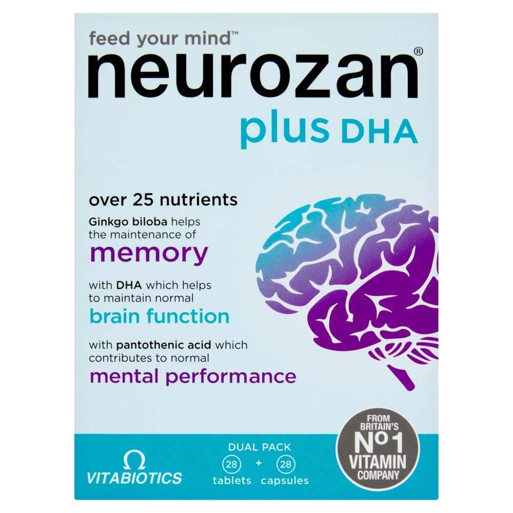 Vitabiotics Neurozan Plus Omega-3 - 28 Tablets + 28 Capsules