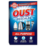 Oust All Purpose Descaler Sachets - Kettles Irons Coffee Makers Limescale Remover