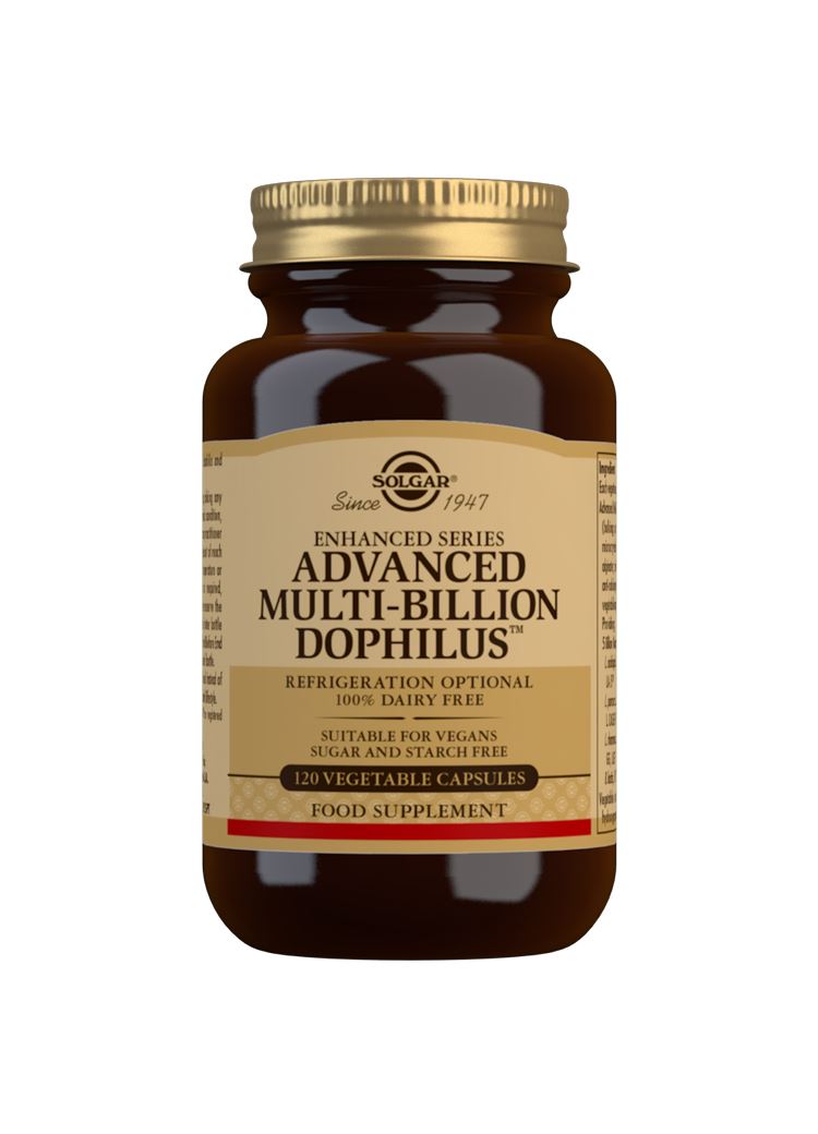 Solgar Advanced Multi-Billion Dophilus - 120 Vegicaps