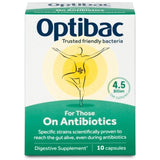 OptiBac Probiotics For Those on Antibiotics 10 Capsules