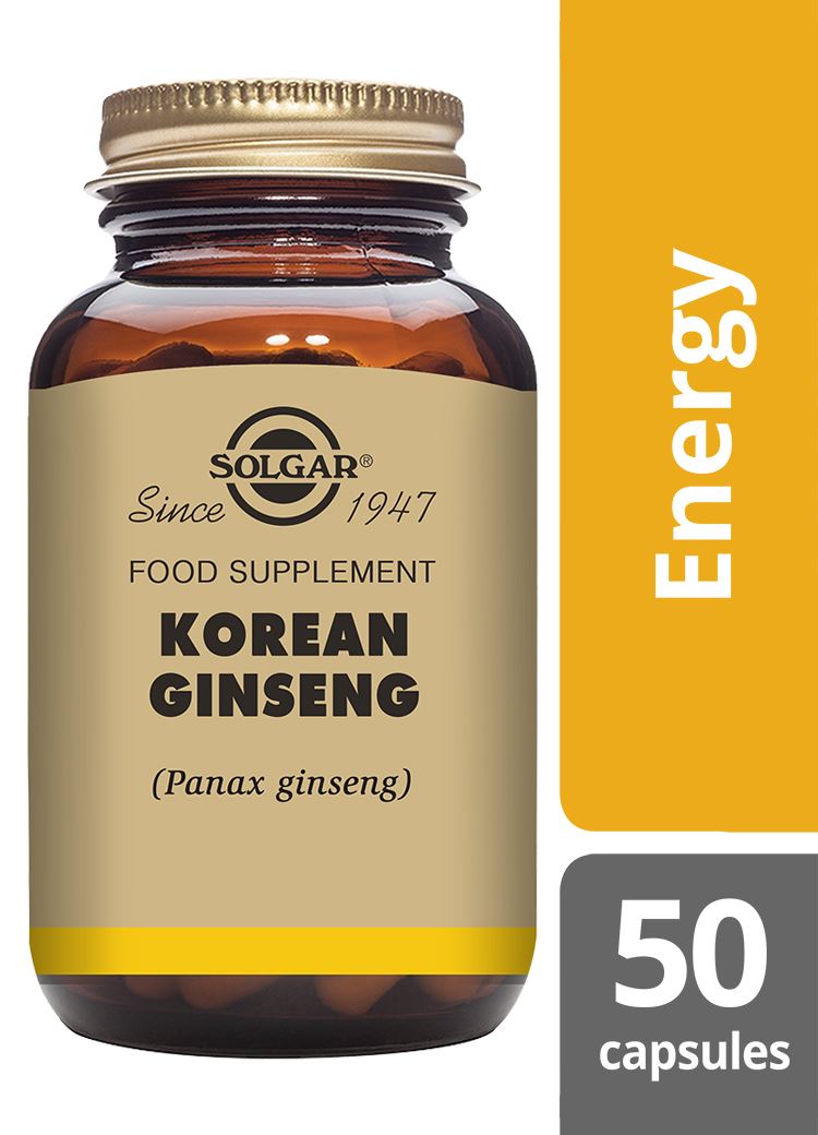 Solgar Korean Ginseng - 50 Vegicaps