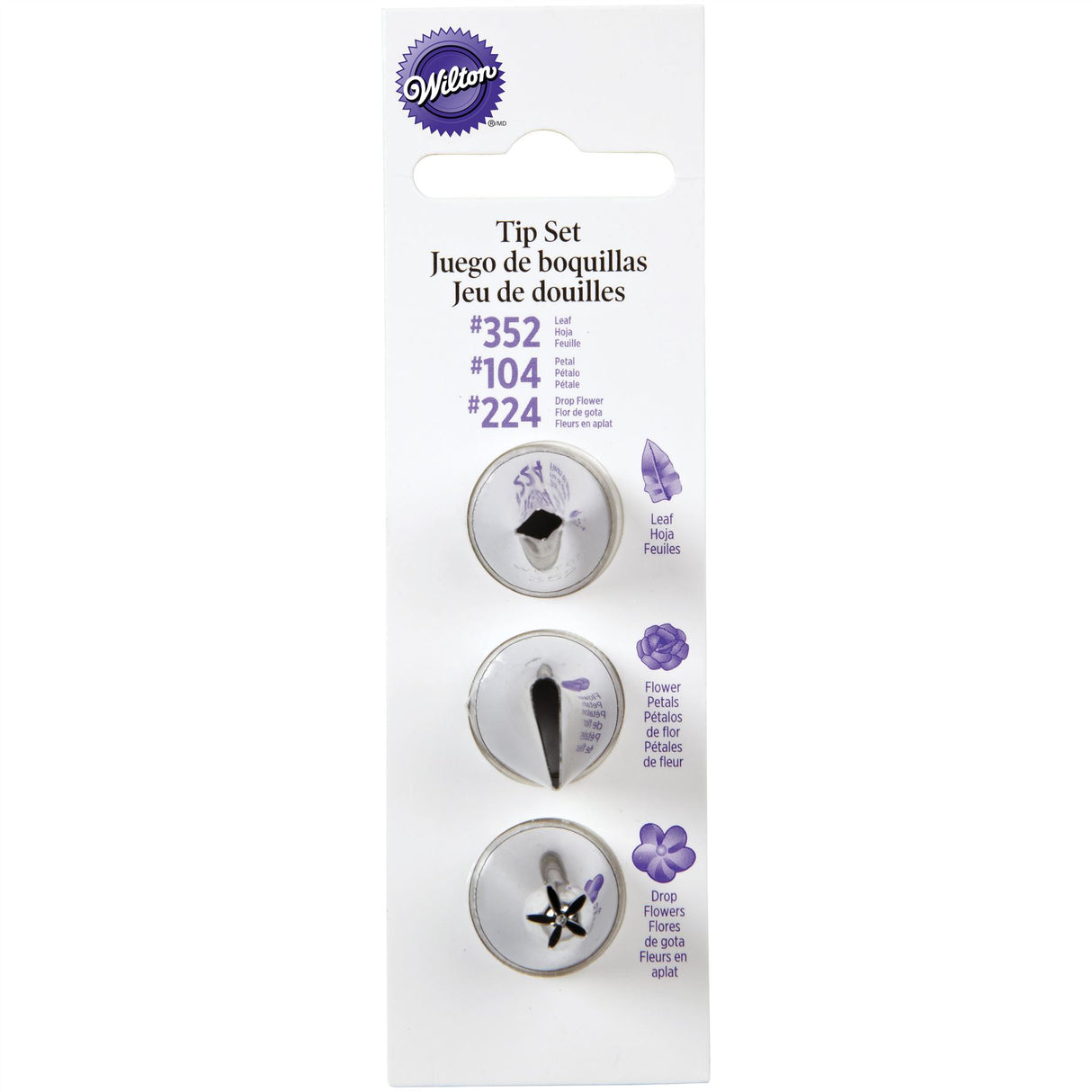 Wilton Round Cake Decorating Nozzle Icing Tips