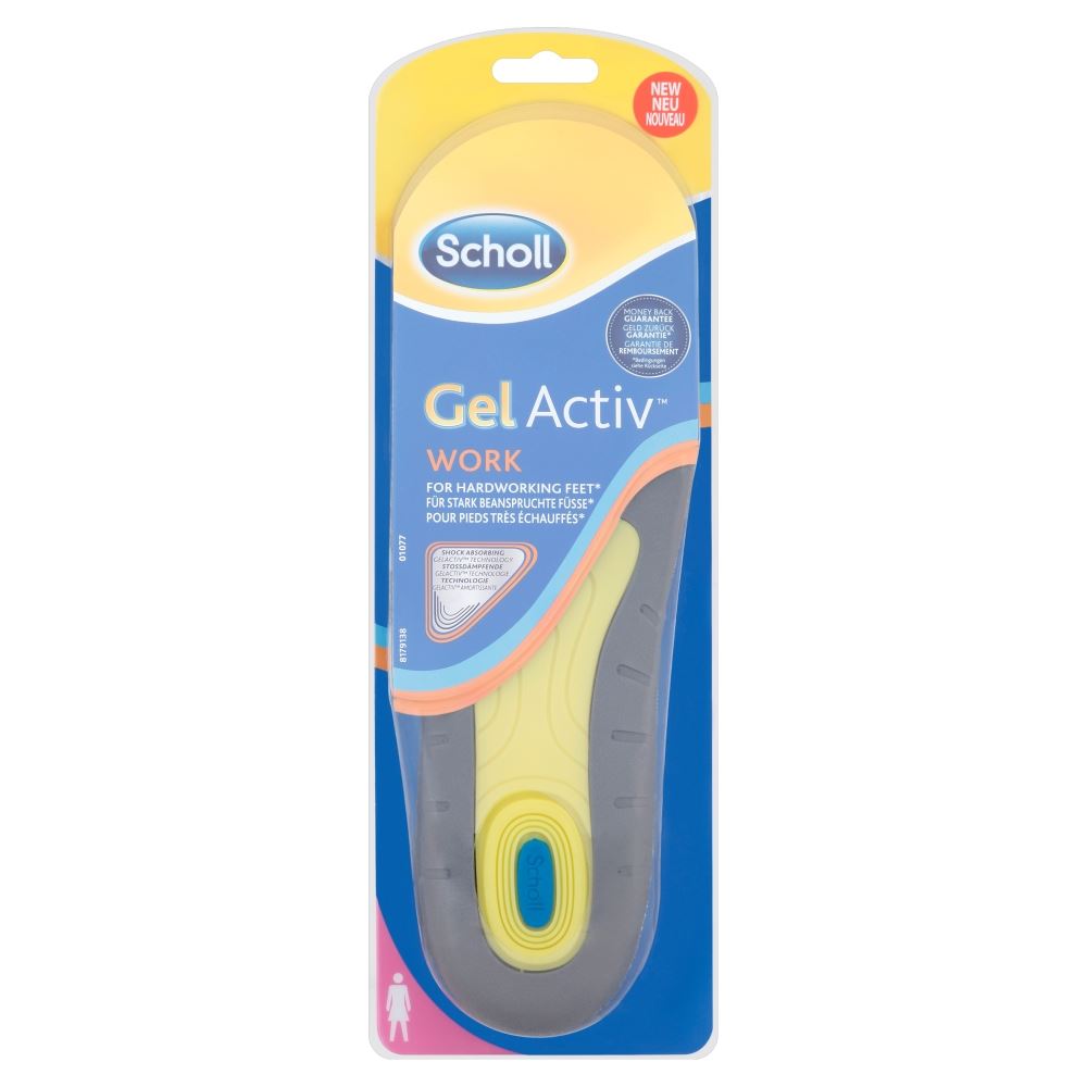 Scholl Active Work Gel Insoles for Women