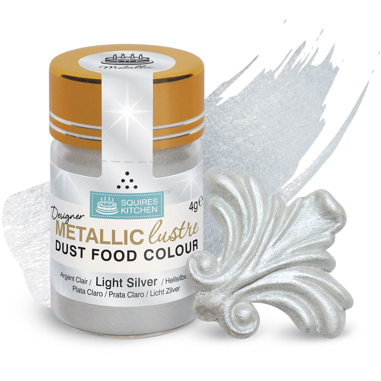 Squires Kitchen Designer Metallic Lustre Dust - All Shades