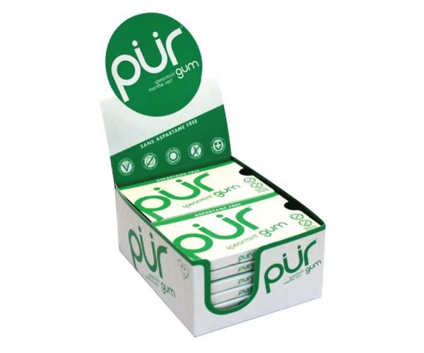 PUR Gum Blister Pack - 12 Packs