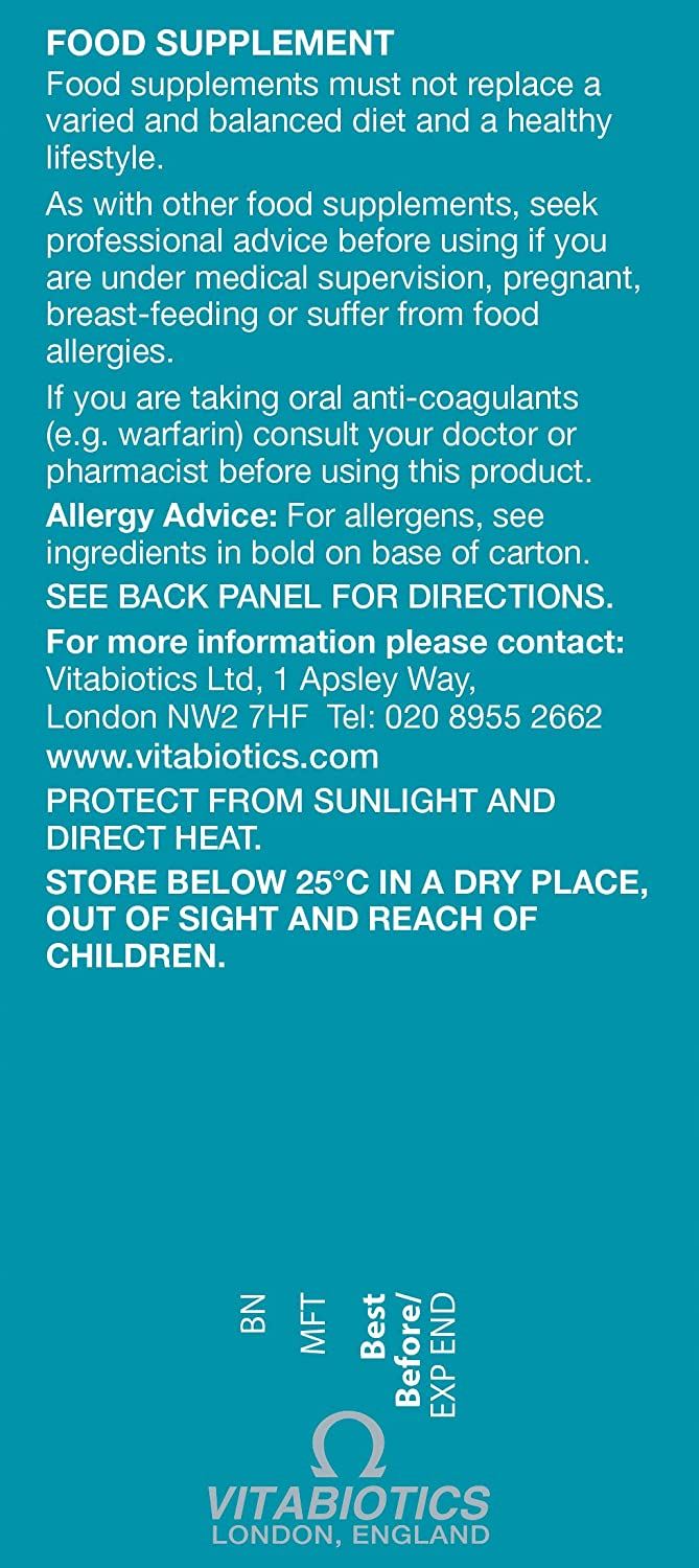 Vitabiotics Ultra Omega 3-6-9 3-in-1 Formula - 60 Capsules