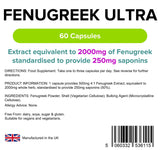 Lindens Fenugreek Ultra 2000mg - 60 Capsules