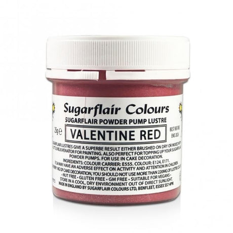 Sugarflair Powder Pump Lustre Refill 25g - All Colours