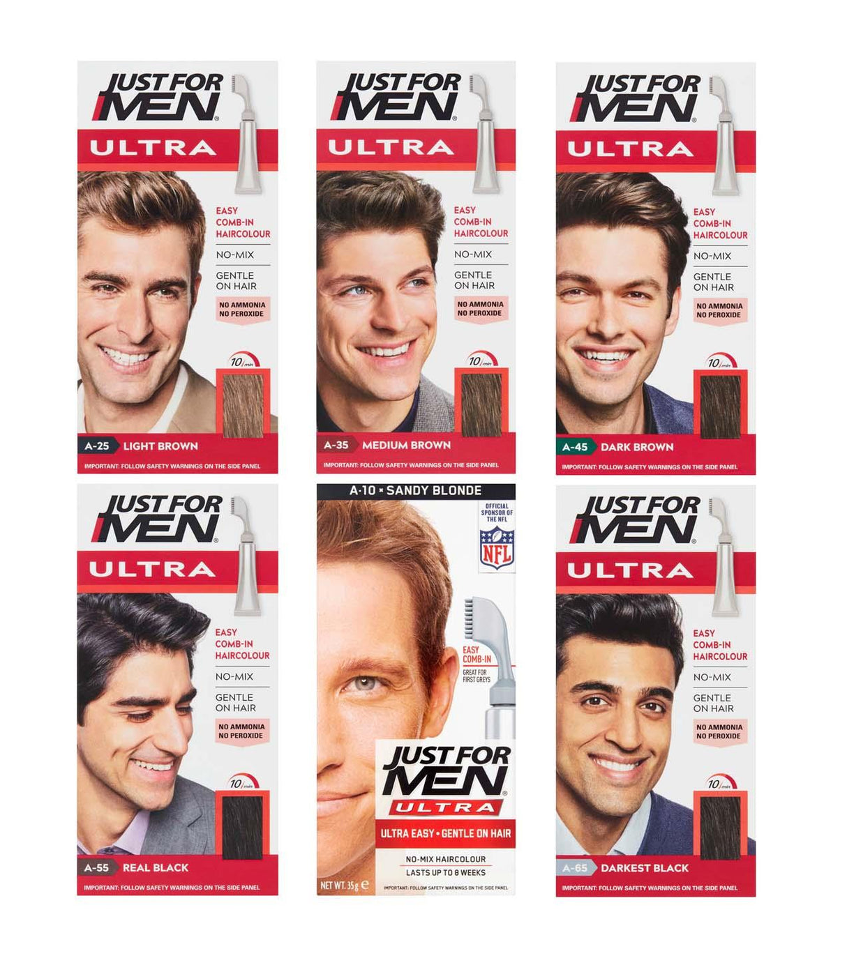 Just For Men Autostop Ultra Hair Colour Dye | All Shades | Made Foolproof