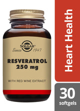 Solgar Resveratrol 250 mg - 30 Softgels