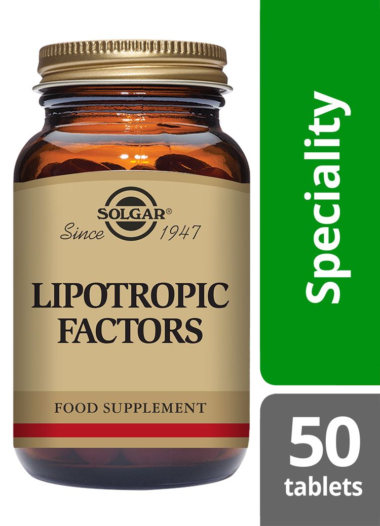 Solgar Lipotropic Factors - 50 Tablets