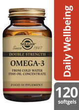 Solgar Double Strength Omega-3 - 120 Softgels