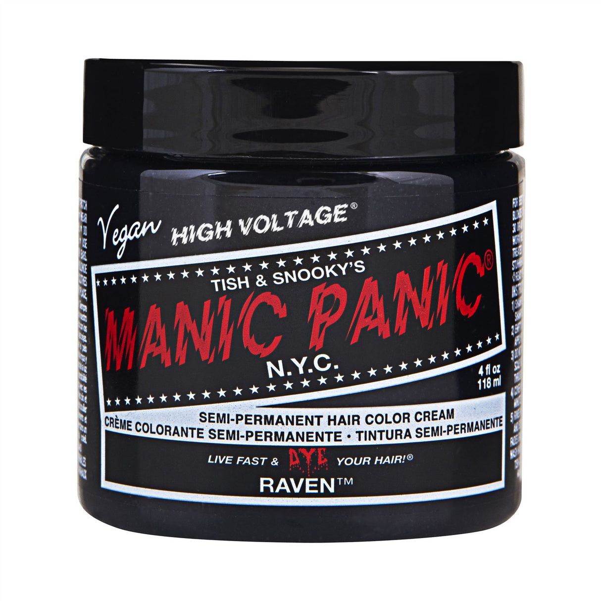 Manic Panic High Voltage Classic Semi Permanent Vegan Hair Dye Colour - 118ml/4 oz