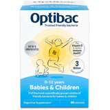 OptiBac Probiotics For Babies & Children 10 - 90 Sachets