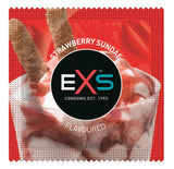 EXS Strawberry Condoms - Multipacks