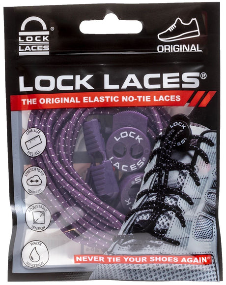 Lock Laces - The Original Elastic No-Tie Shoe Laces - Multiple Colours Available